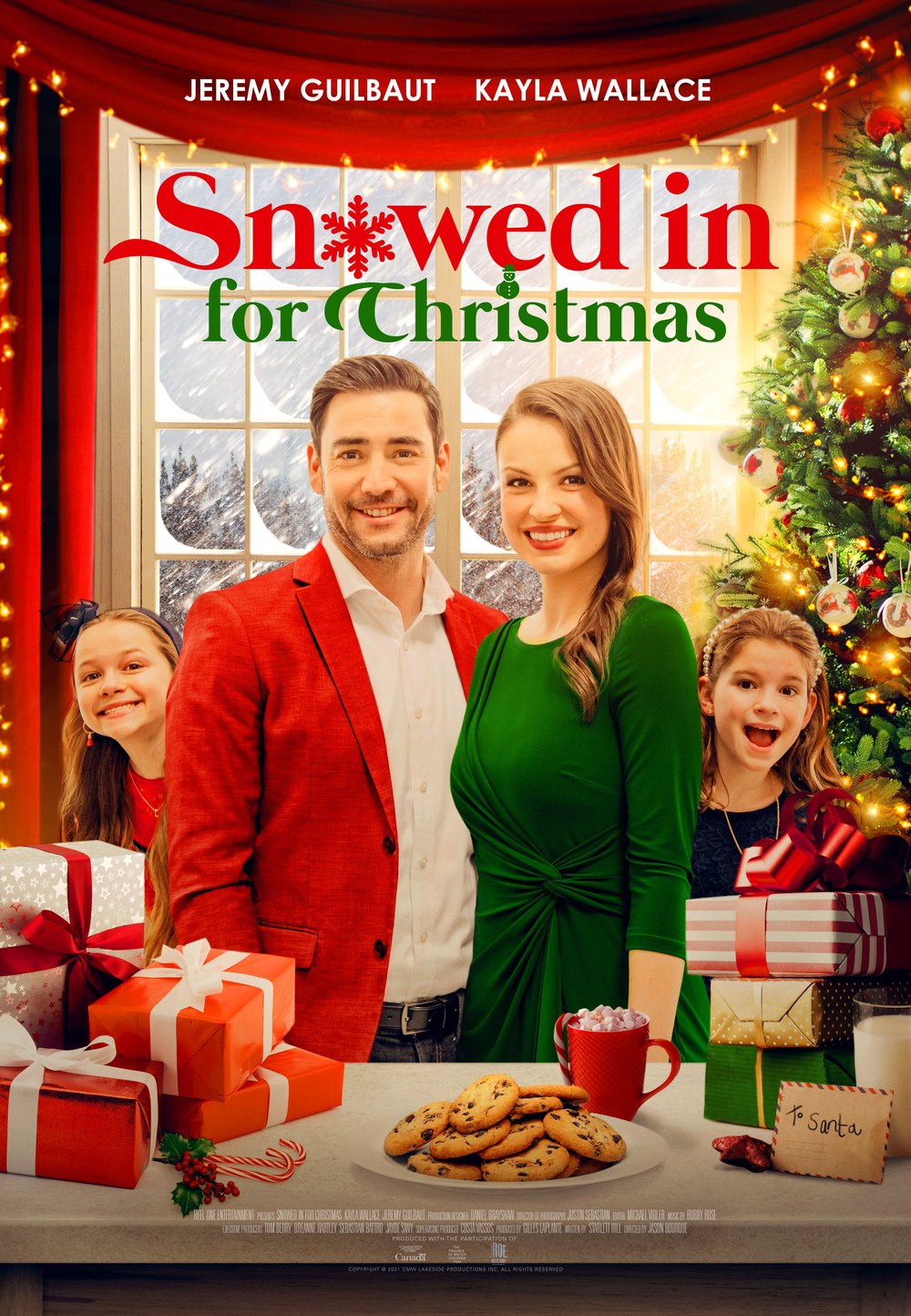 Snowed in for Christmas — official movie poster
