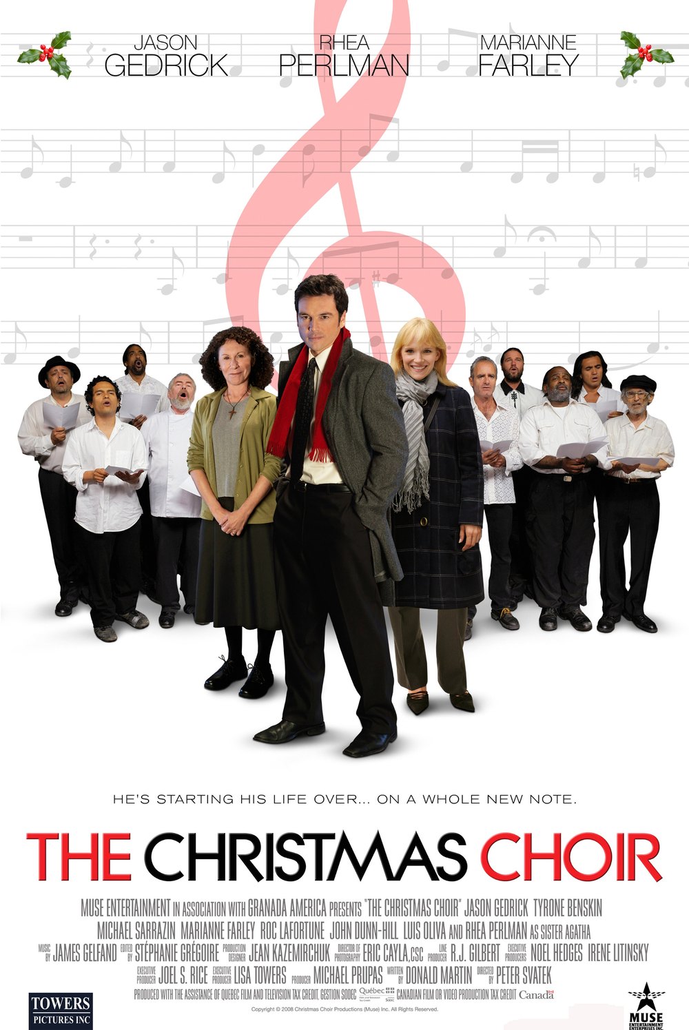 The Christmas Choir — official movie poster