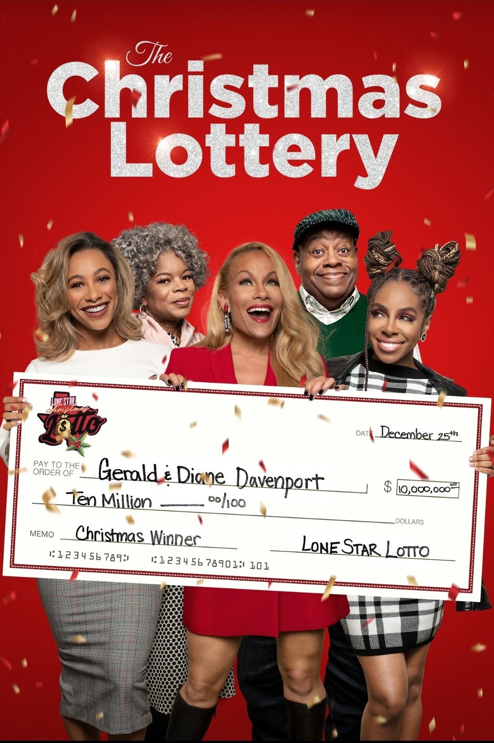 The Christmas Lottery — official movie poster