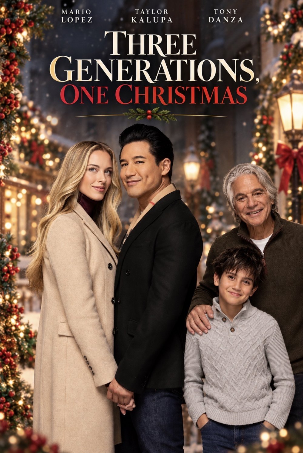 Three Generations, One Christmas — official movie poster