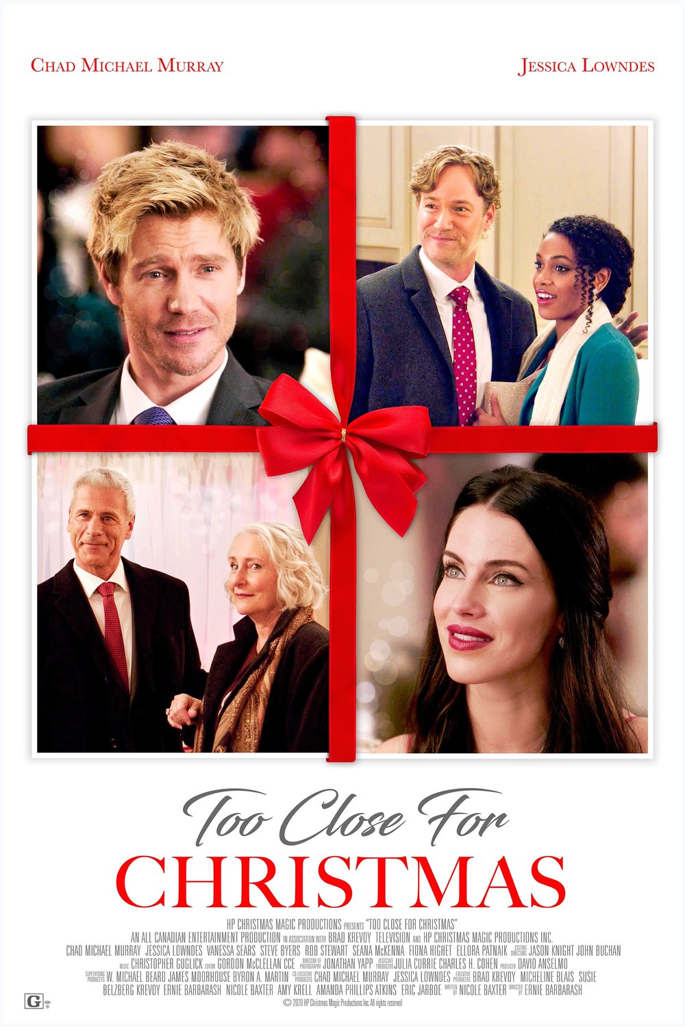 Too Close for Christmas — official movie poster