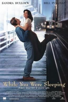 While You Were Sleeping (1995) — official movie poster