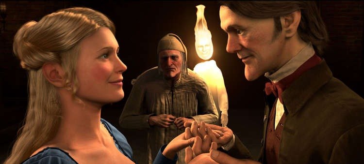 A Christmas Carol (2009) — still from the film